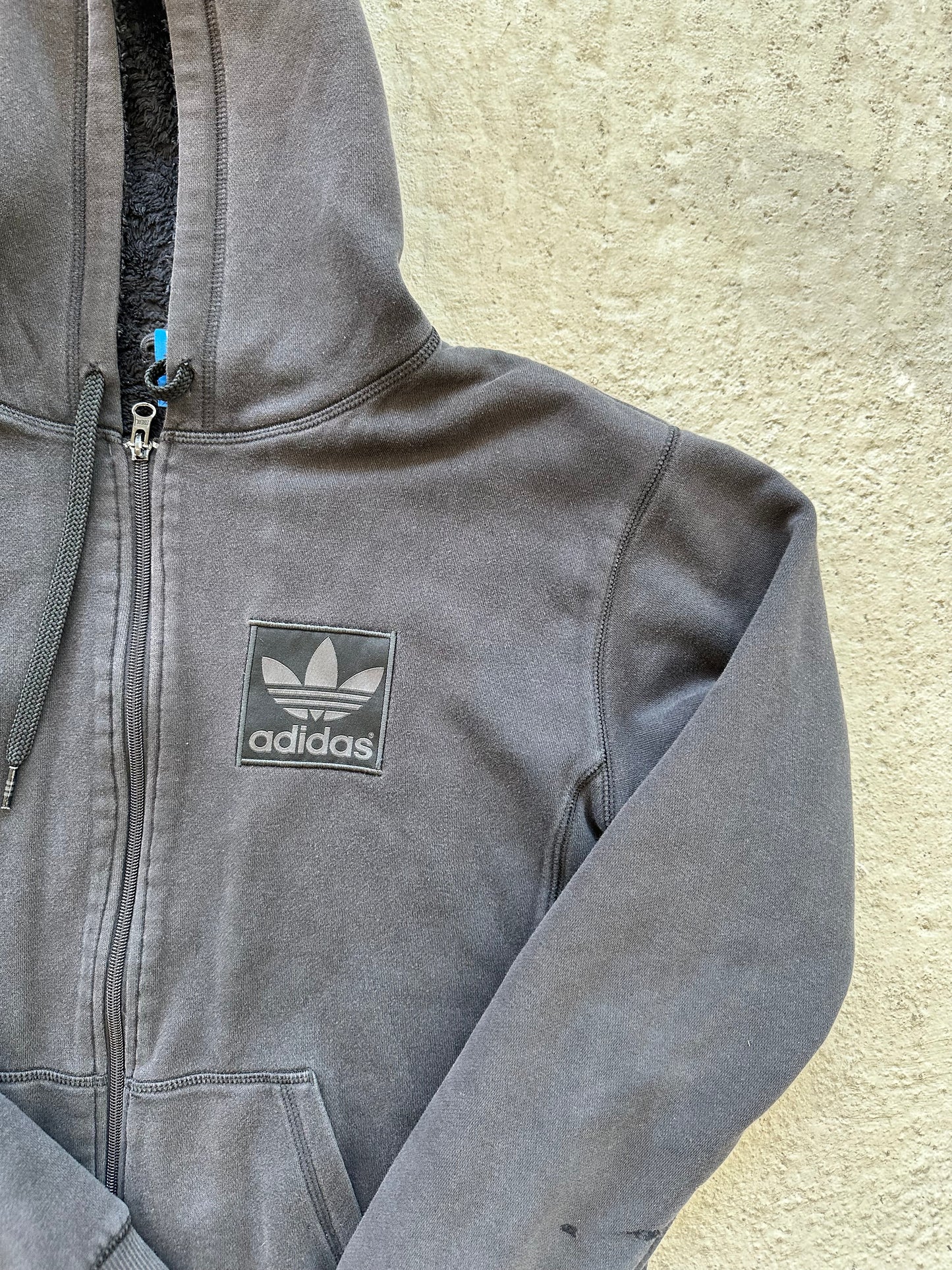 Adidas Hoodie mit Fellfütterung Gr. S