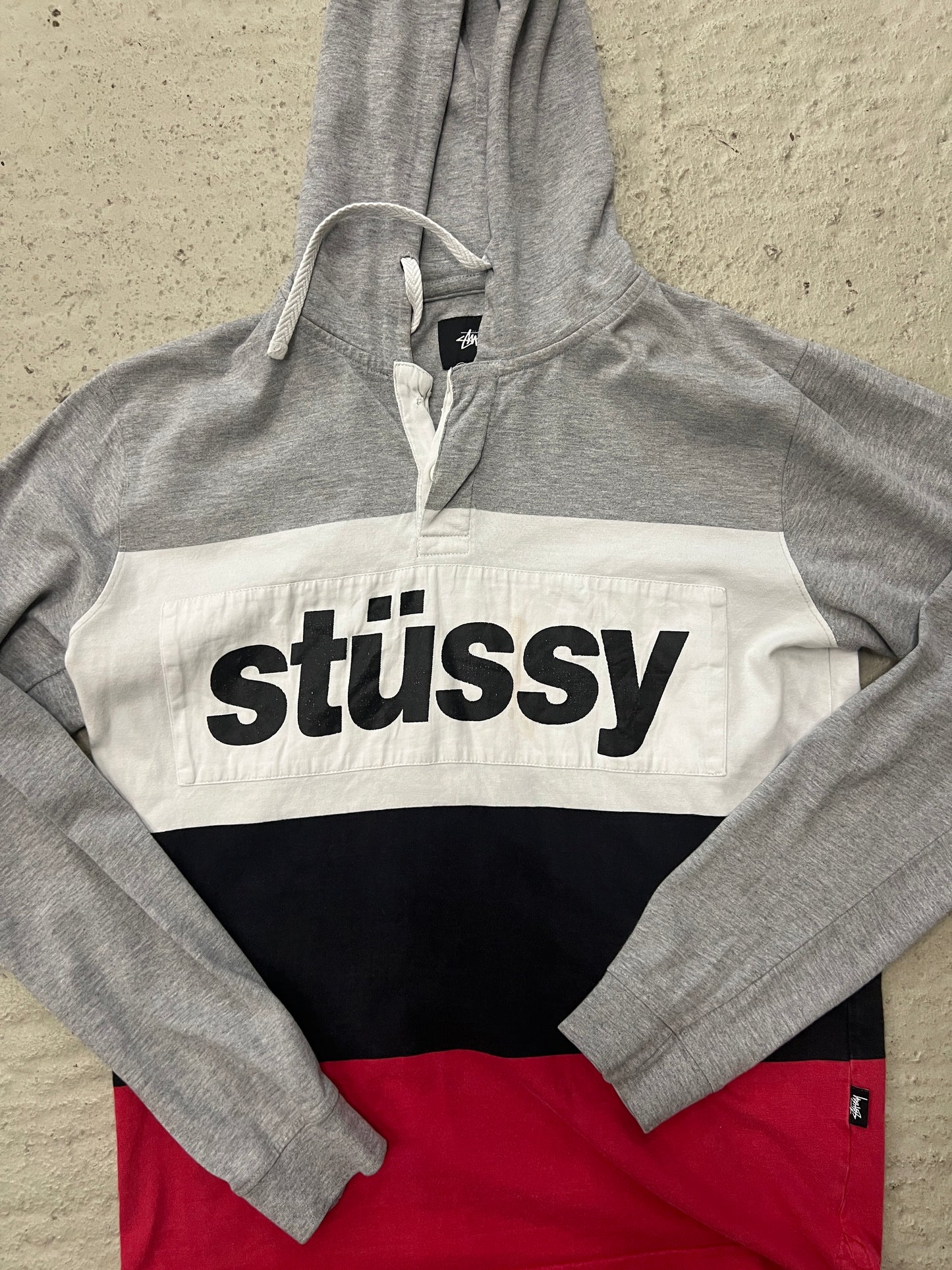 Stüssy Hoodie Longsleeve Gr. S