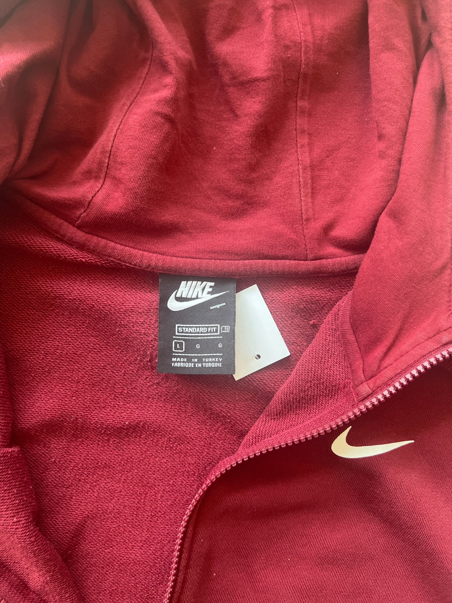 Nike Zip Hoodie Gr. L