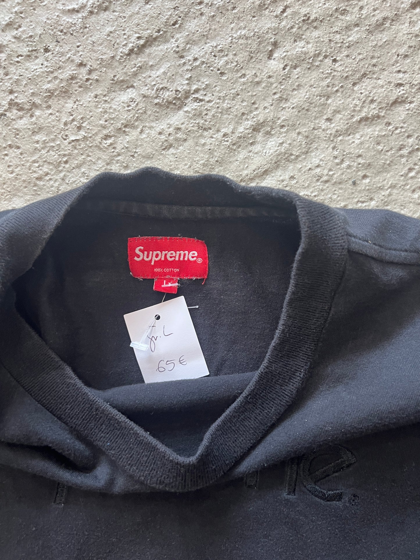 Supreme Tonal Embroidered Tee Gr. L