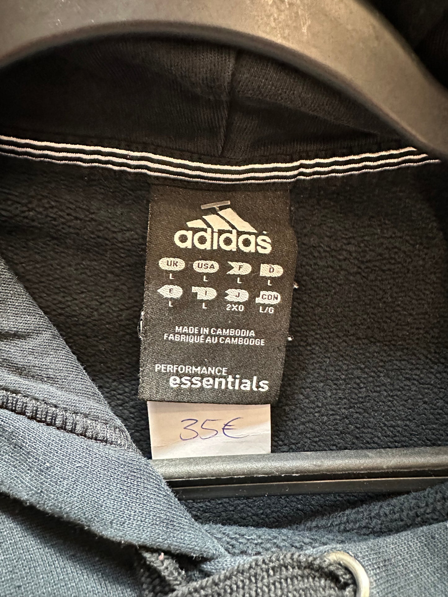 Adidas Hoodie Gr. L