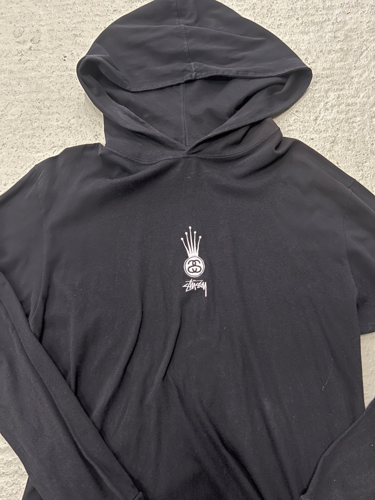 Stüssy Hoodie Longsleeve Gr. XL