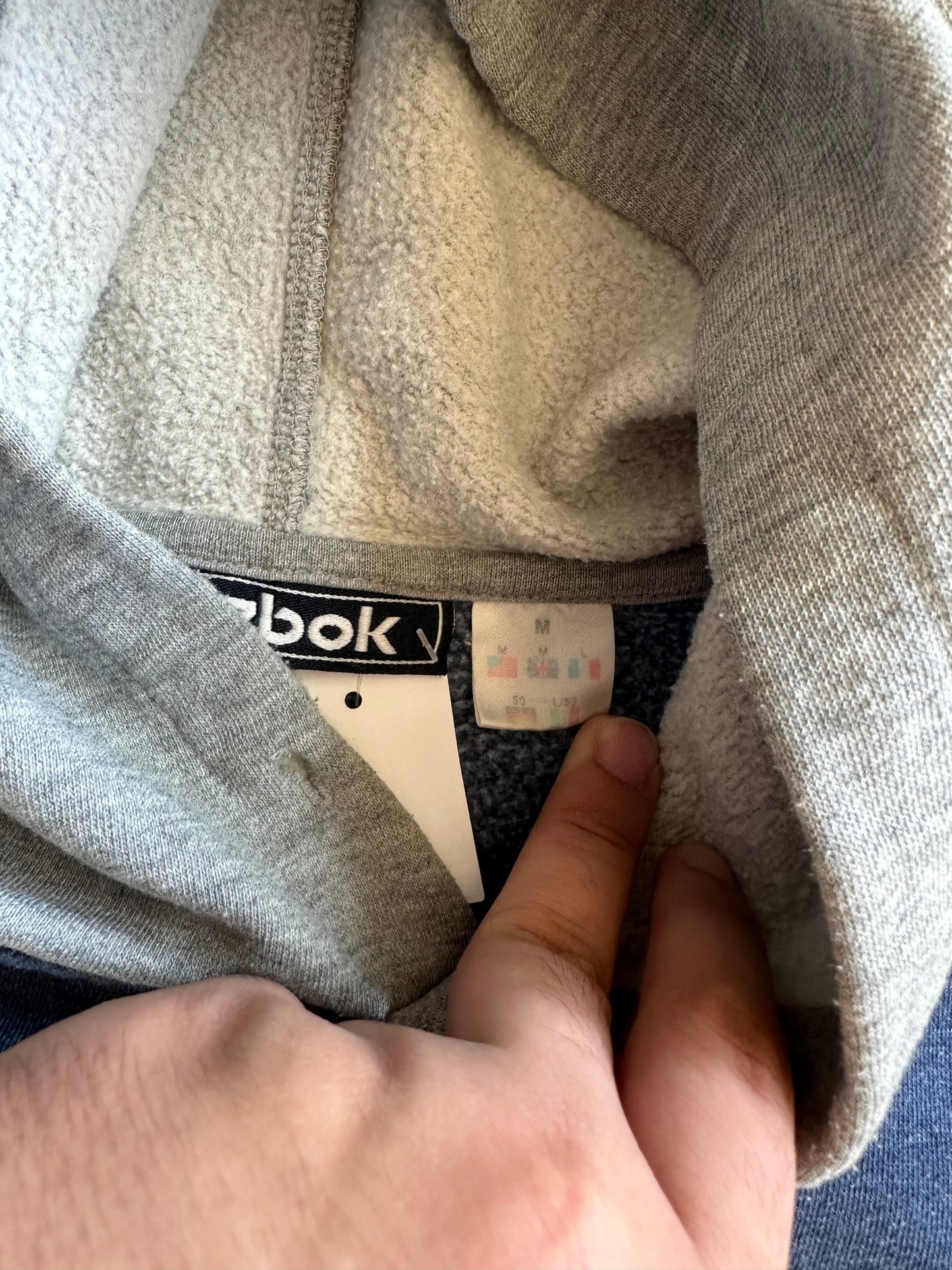 Reebok Hoodie Gr.M, Fits S/M