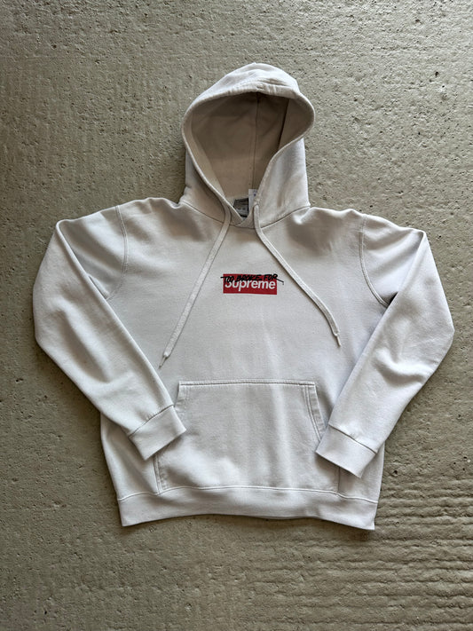 Muschi Kreuzberg "Too Broke For Supreme" Hoodie Gr. S