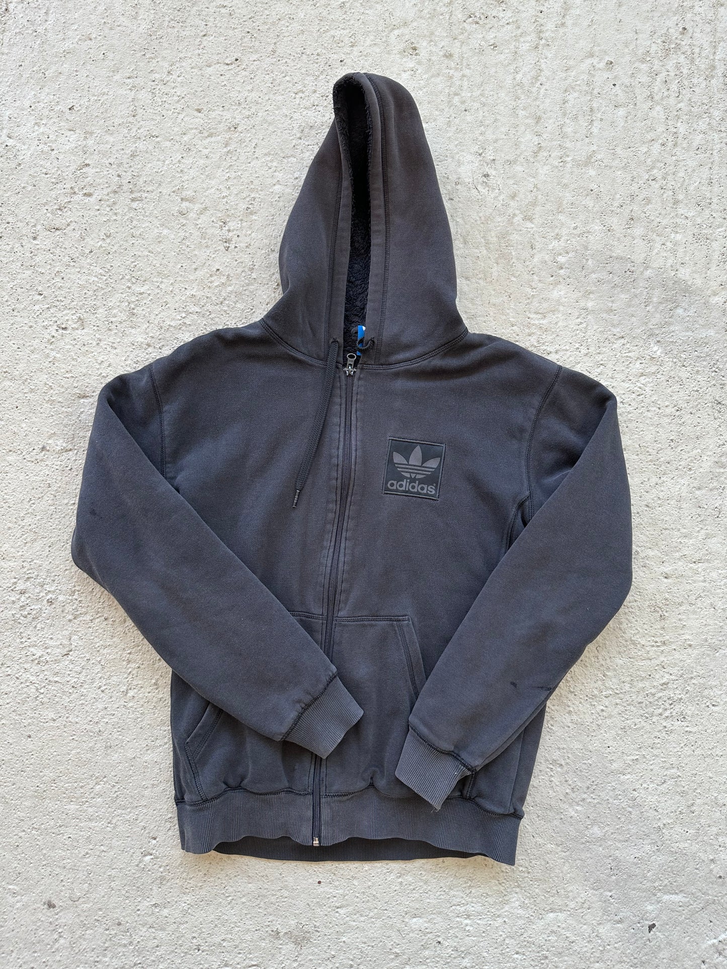 Adidas Hoodie mit Fellfütterung Gr. S