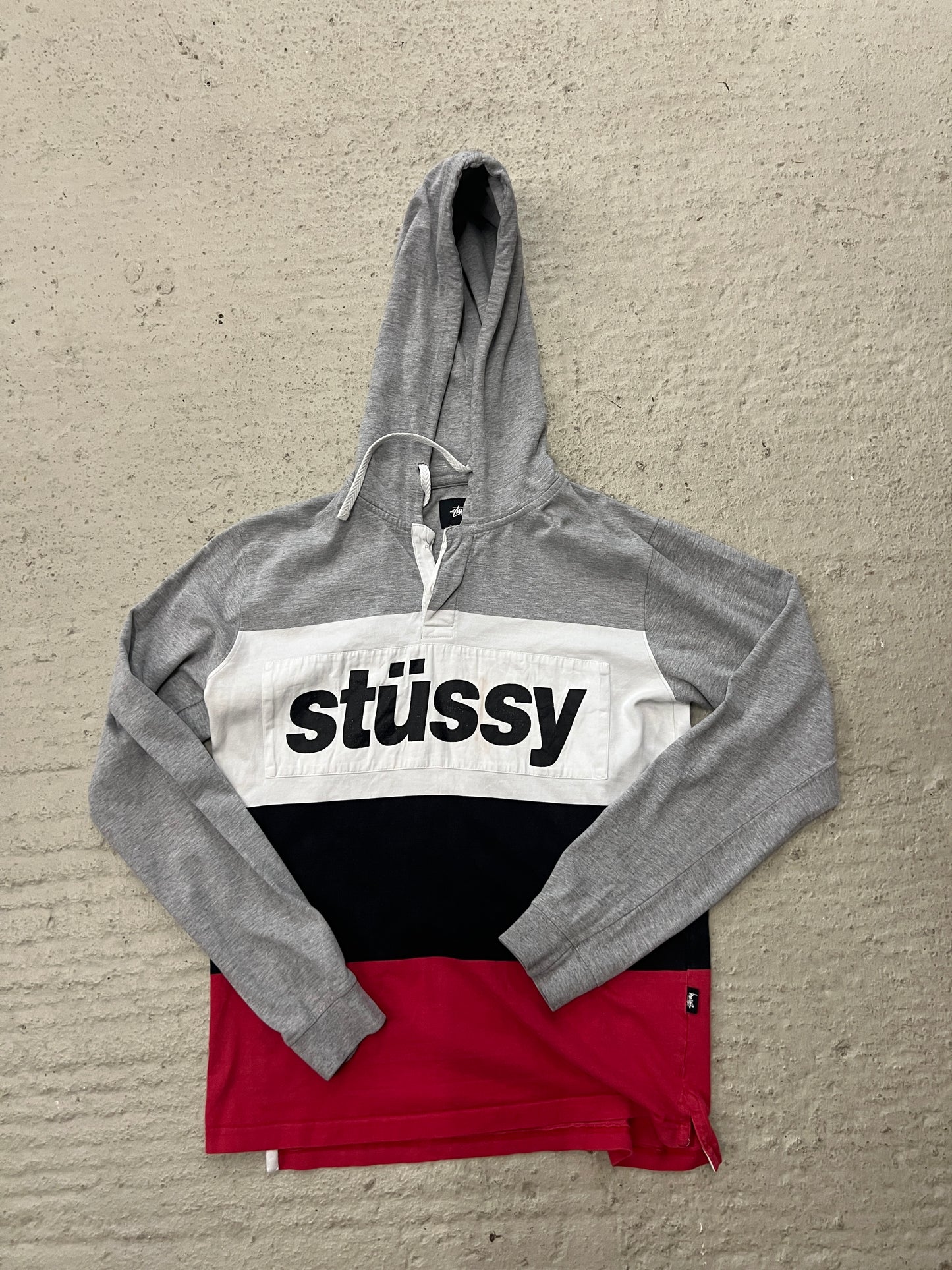 Stüssy Hoodie Longsleeve Gr. S